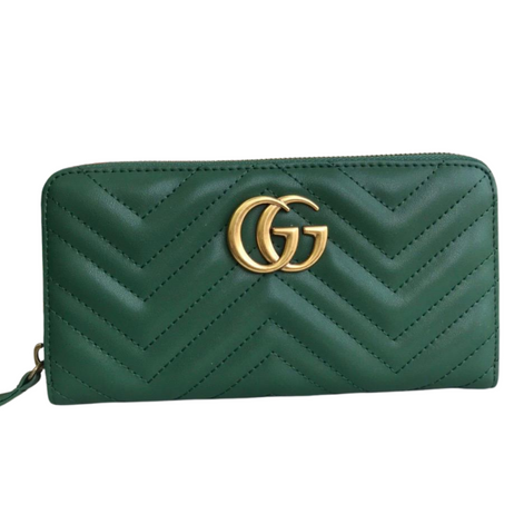 BOLSA CARTIERA GREEN COURO