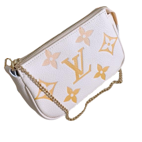 BOLSA POCHETTE LV BEGE SMALL