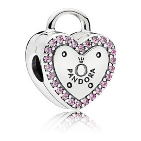 CHARM CADEADO ROSA PAN