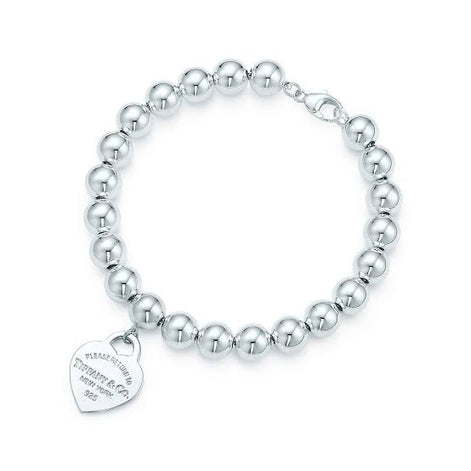 Pulseira T & Co Prata 925 Bolinhas